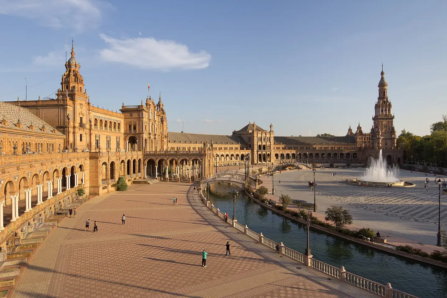 Sevilla al atardecer
